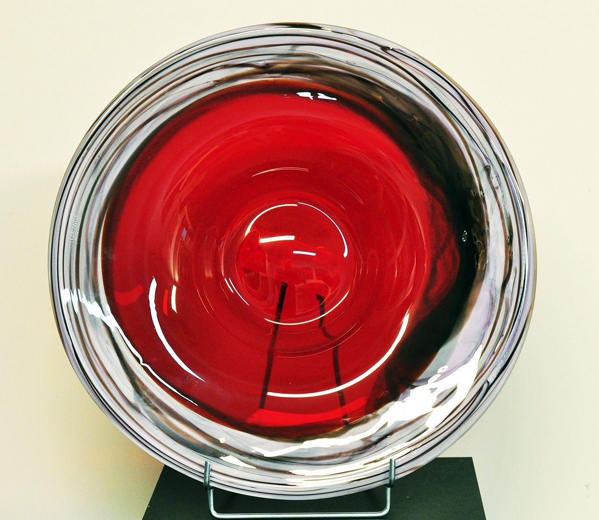 Schaal paars/rood